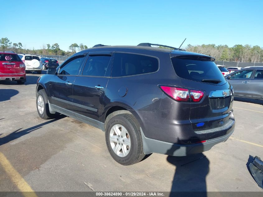 2014 CHEVROLET TRAVERSE LS - 1GNKRFKD7EJ106116