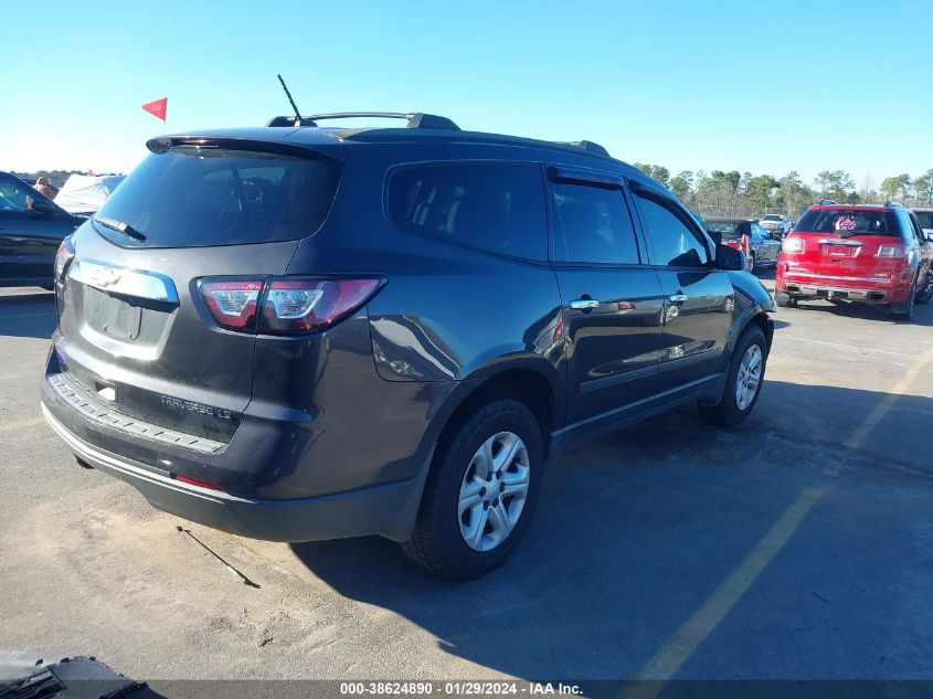 2014 CHEVROLET TRAVERSE LS - 1GNKRFKD7EJ106116