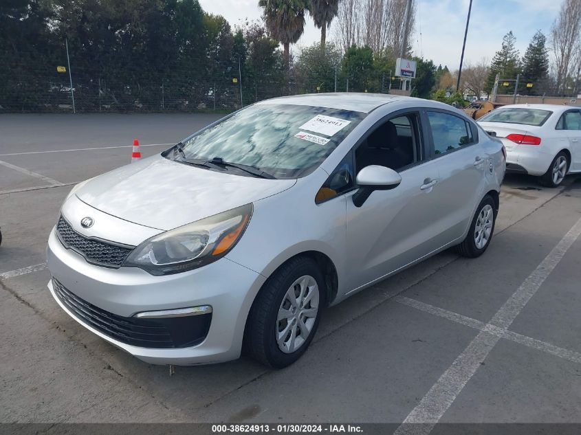 2016 KIA RIO LX - KNADM4A36G6603948