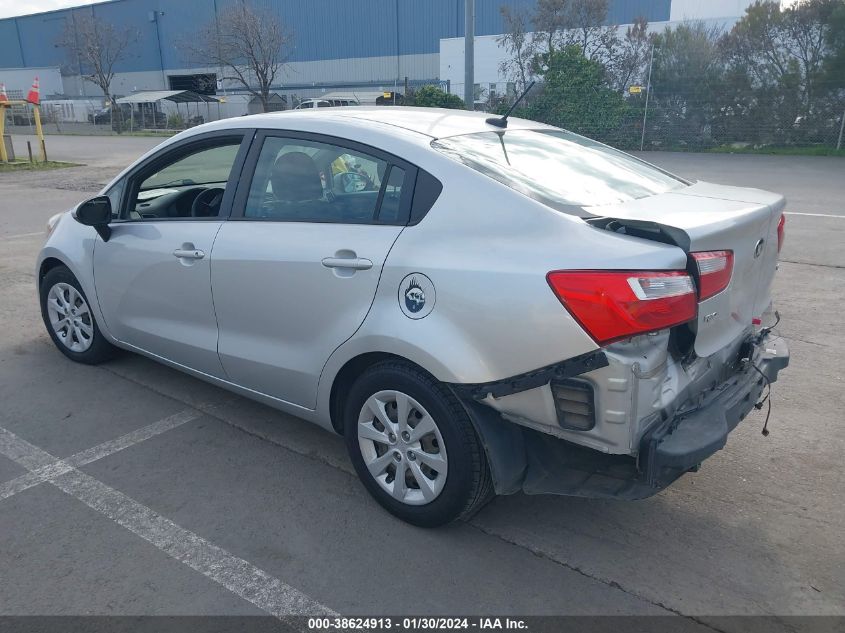 2016 KIA RIO LX - KNADM4A36G6603948