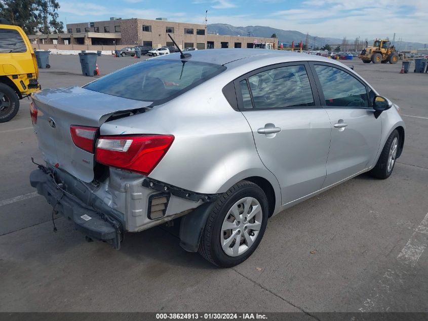 2016 KIA RIO LX - KNADM4A36G6603948