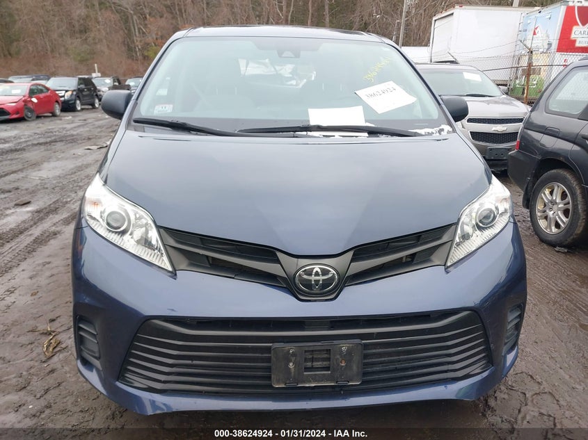 VIN 5TDZZ3DC4LS082657 2020 TOYOTA SIENNA L