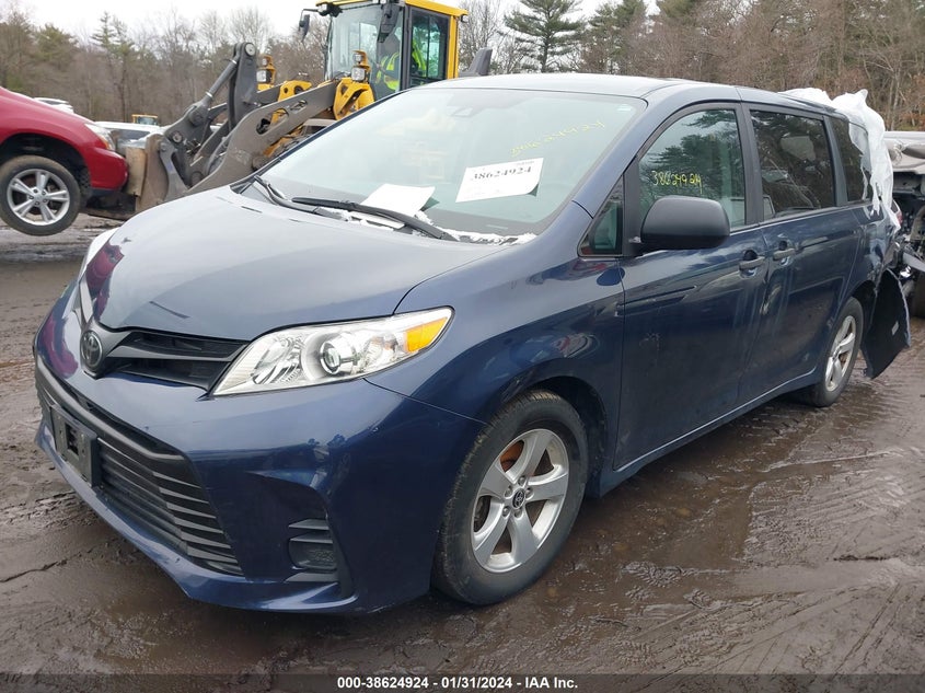 VIN 5TDZZ3DC4LS082657 2020 TOYOTA SIENNA L