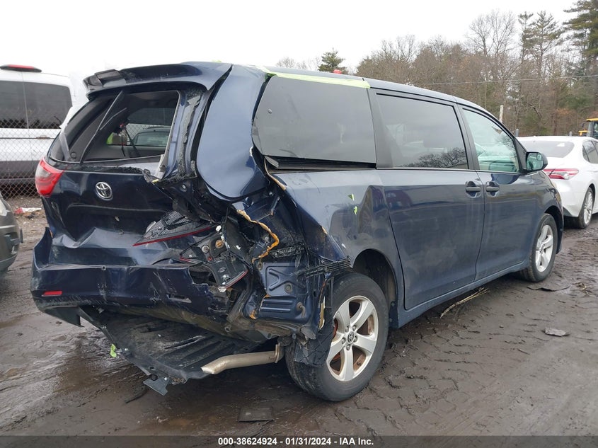 VIN 5TDZZ3DC4LS082657 2020 TOYOTA SIENNA L