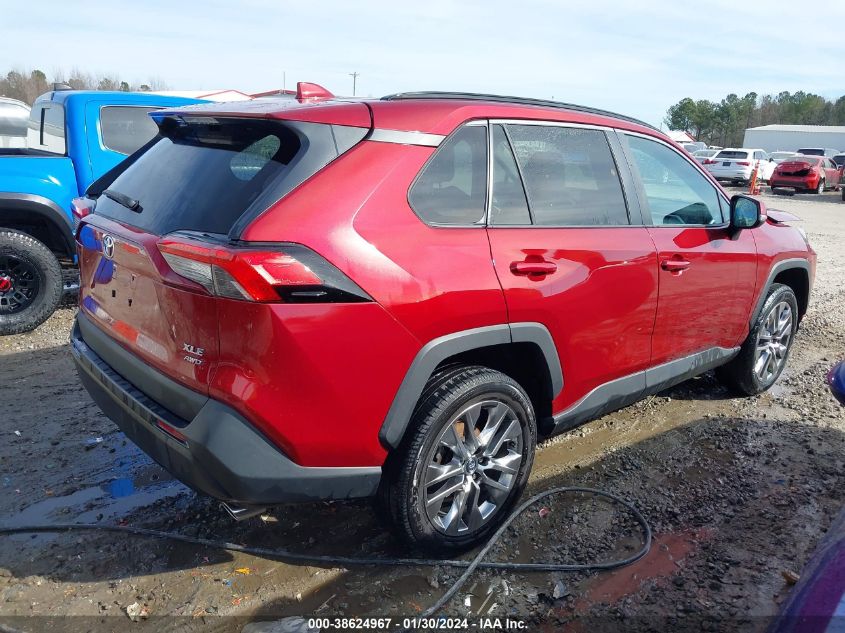 2020 TOYOTA RAV4 XLE PREMIUM - 2T3A1RFV1LW092650