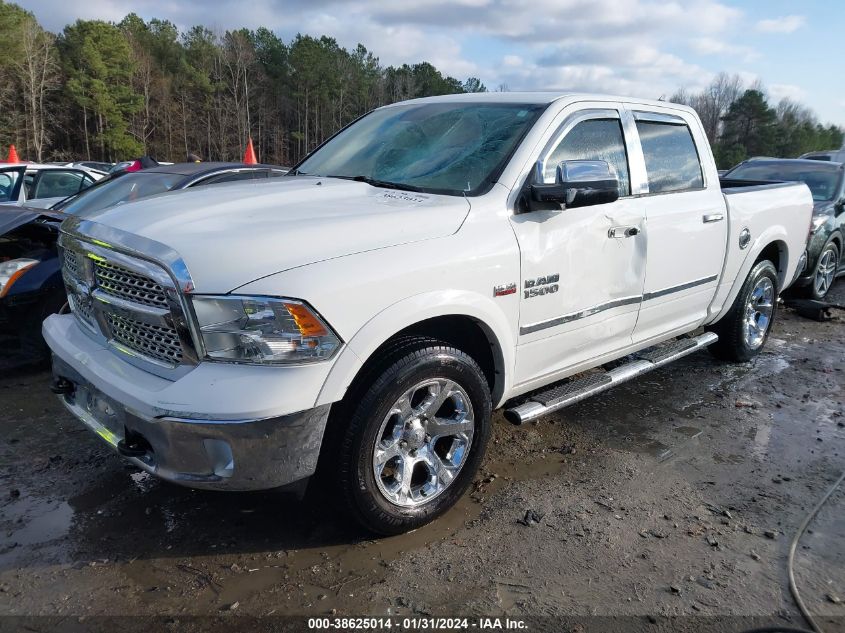 2013 RAM 1500 LARAMIE - 1C6RR7NT3DS623901