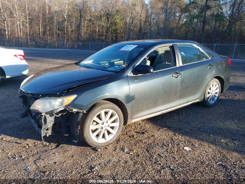 2013 TOYOTA CAMRY XLE - 4T1BF1FK4DU293143
