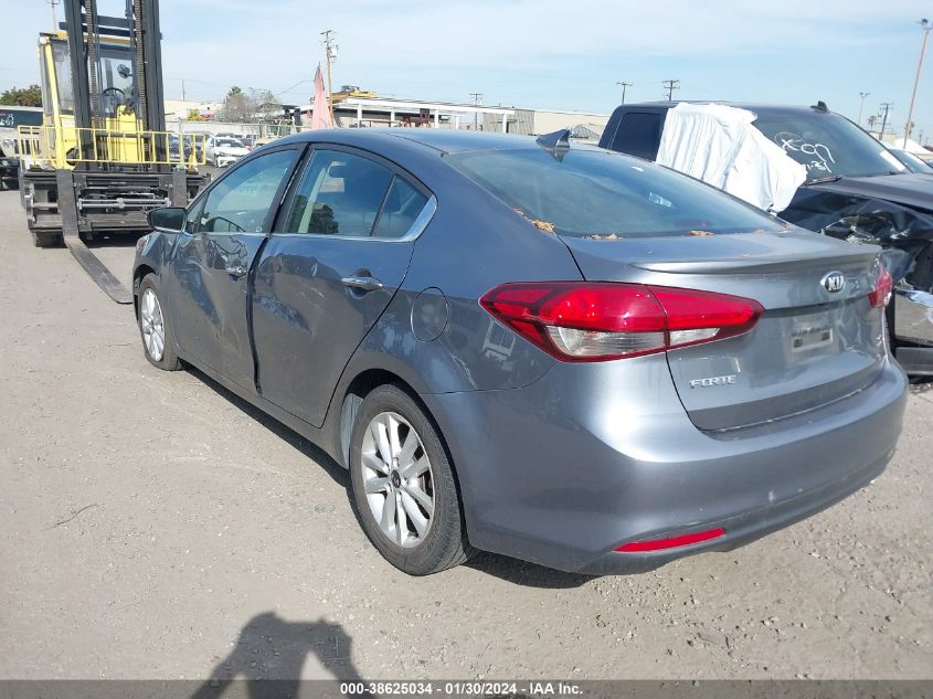2017 KIA FORTE S - 3KPFL4A73HE044601