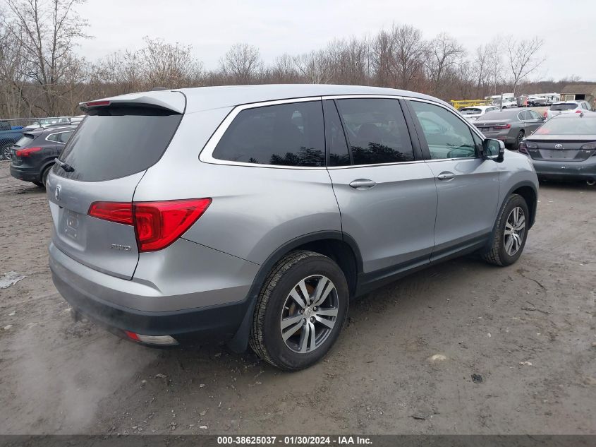 2017 HONDA PILOT EX - 5FNYF6H35HB068018