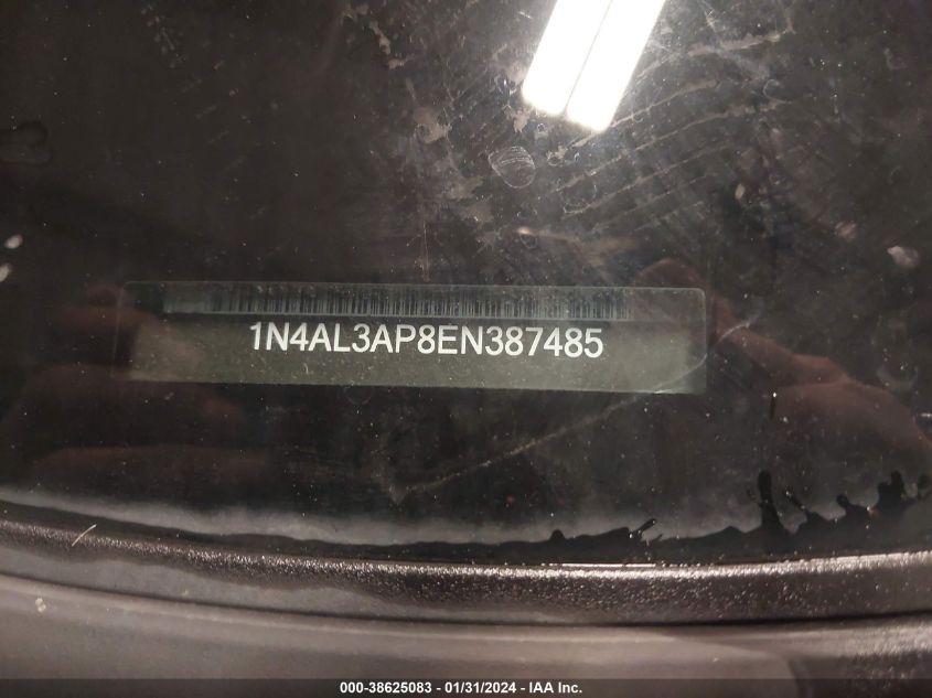 2014 NISSAN ALTIMA 2.5 S - 1N4AL3AP8EN387485