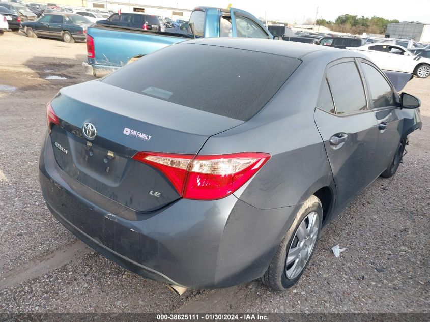 2019 TOYOTA COROLLA LE - 5YFBURHE4KP941395