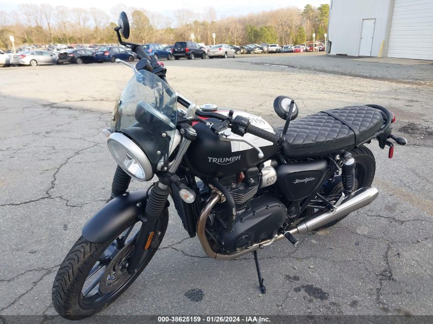 2017 TRIUMPH MOTORCYCLE STREET TWIN SMTD31GN5HT803298