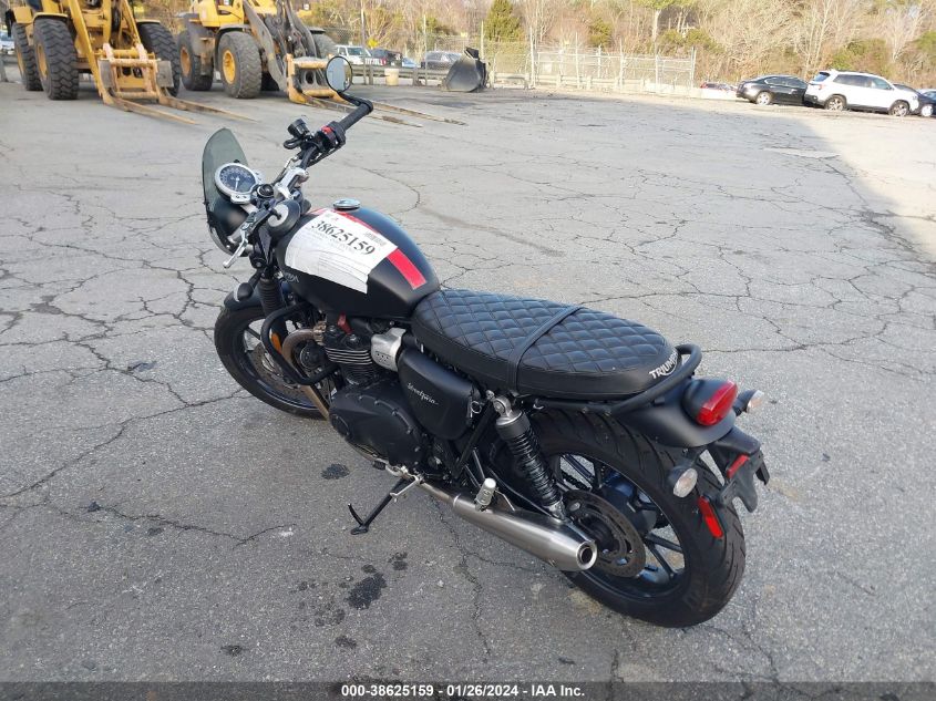 2017 TRIUMPH MOTORCYCLE STREET TWIN SMTD31GN5HT803298