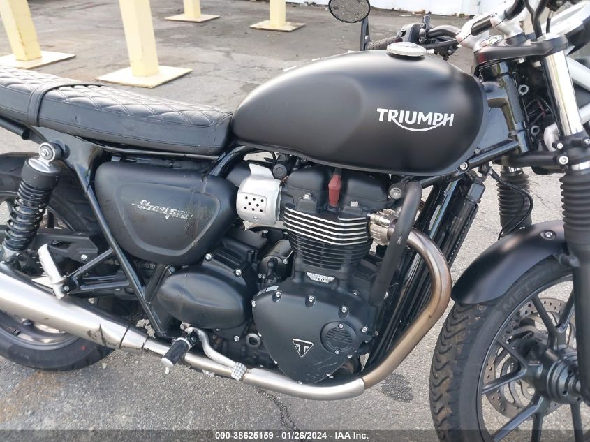 2017 TRIUMPH MOTORCYCLE STREET TWIN SMTD31GN5HT803298
