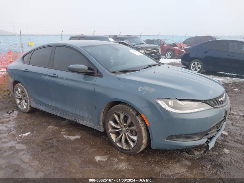 2015 CHRYSLER 200 S - 1C3CCCBB4FN715240