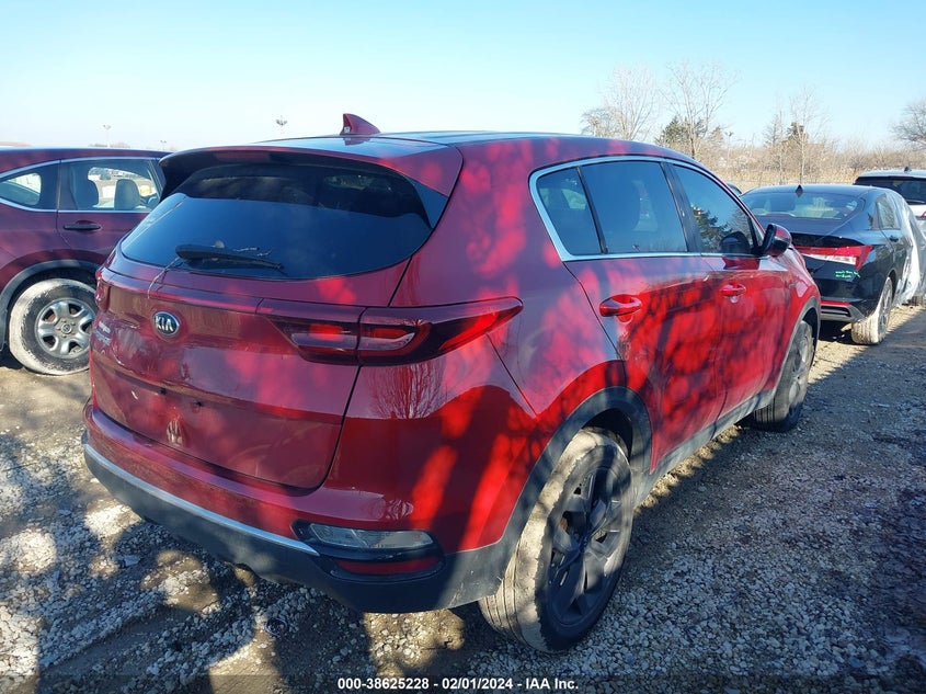 VIN KNDPMCAC1N7010984 2022 KIA SPORTAGE LX