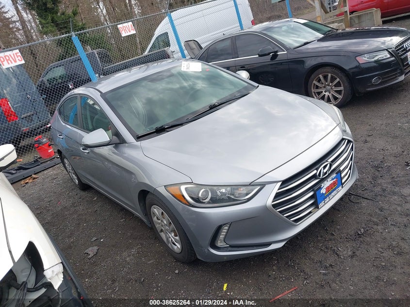 VIN 5NPD74LF1HH151321 2017 HYUNDAI ELANTRA SE