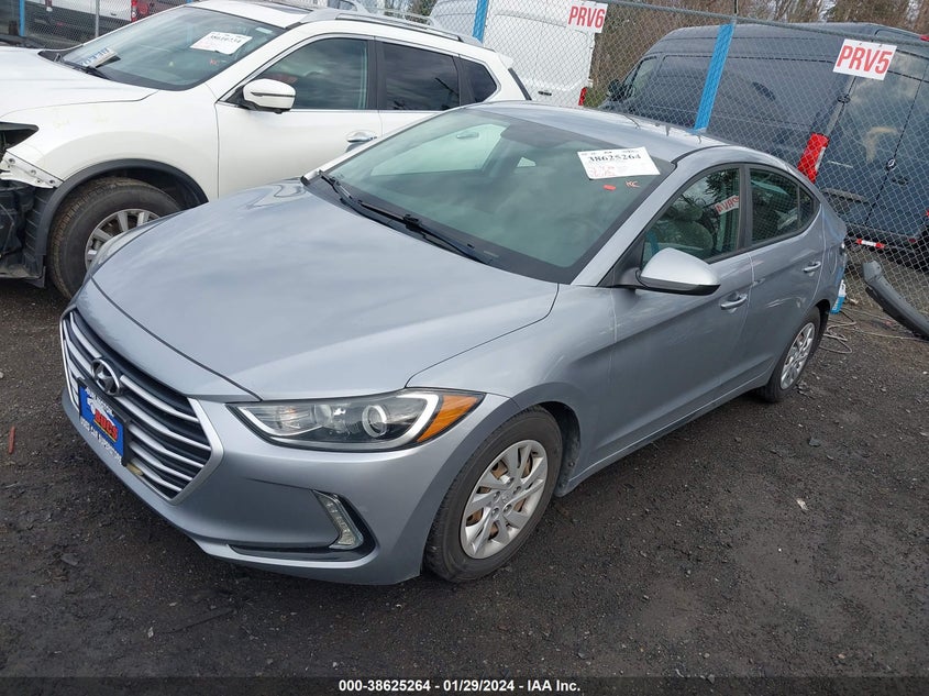 VIN 5NPD74LF1HH151321 2017 HYUNDAI ELANTRA SE