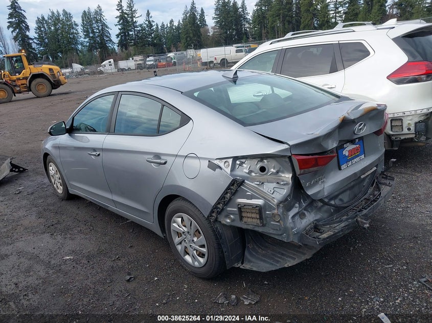 VIN 5NPD74LF1HH151321 2017 HYUNDAI ELANTRA SE