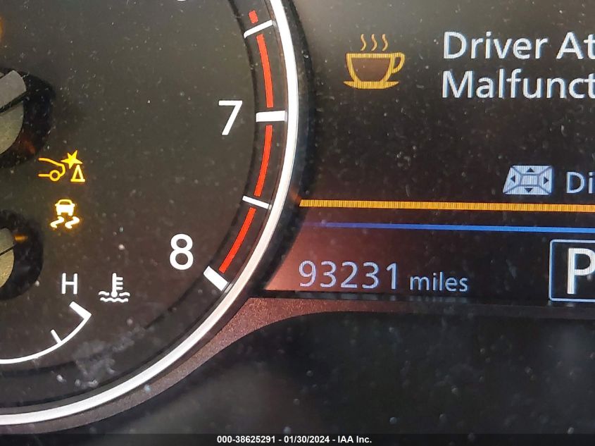 2021 NISSAN ALTIMA SV FWD - 1N4BL4DV1MN341337