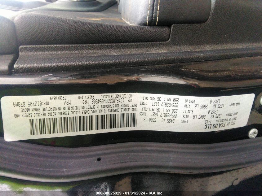 2015 JEEP CHEROKEE LATITUDE - 1C4PJMCS9FW654503