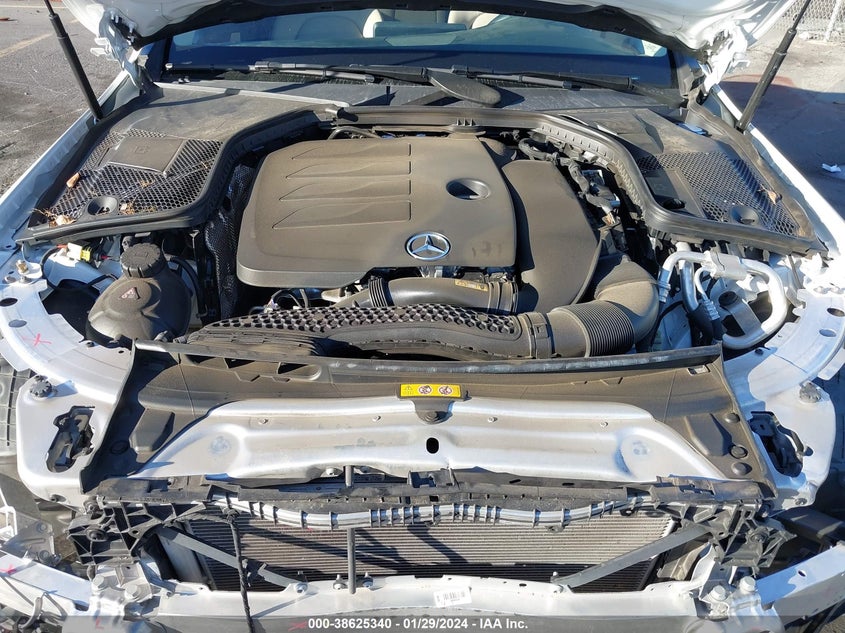 2021 MERCEDES-BENZ C 300 2.0L I-4 DI, DOHC, V(VIN: W1KWF8DB1MR613674