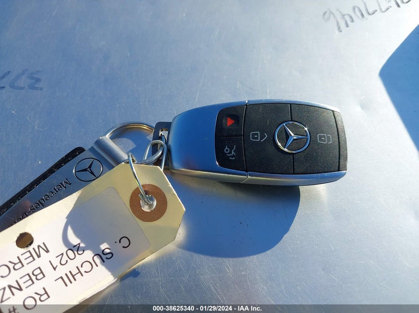 VIN W1KWF8DB1MR613674 2021 MERCEDES-BENZ C 300 SEDAN