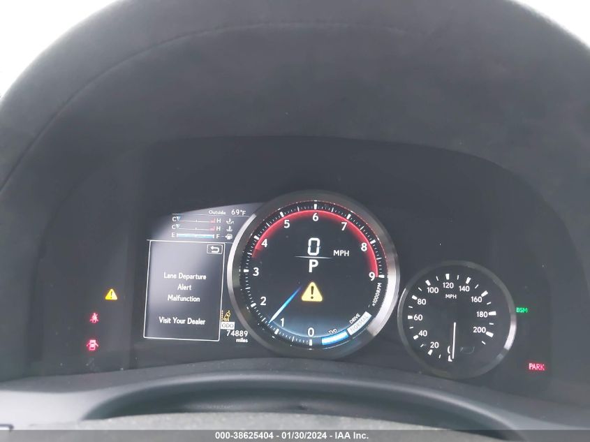2016 LEXUS GS F JTHBP1BL5GA000595