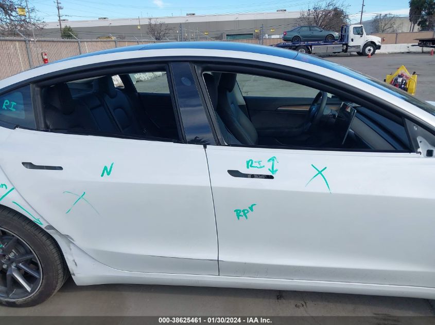 2023 TESLA MODEL 3 - 5YJ3E1EA4PF619685
