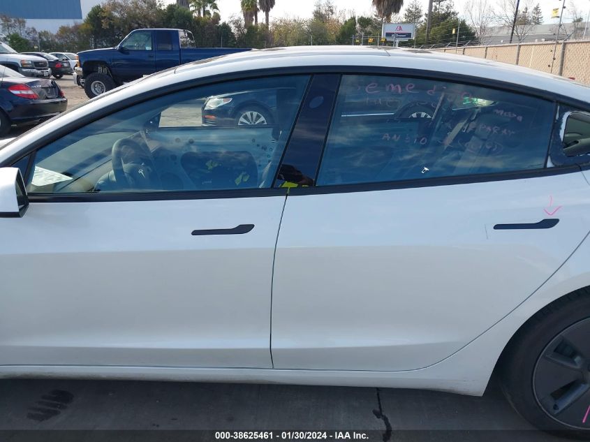 2023 TESLA MODEL 3 - 5YJ3E1EA4PF619685