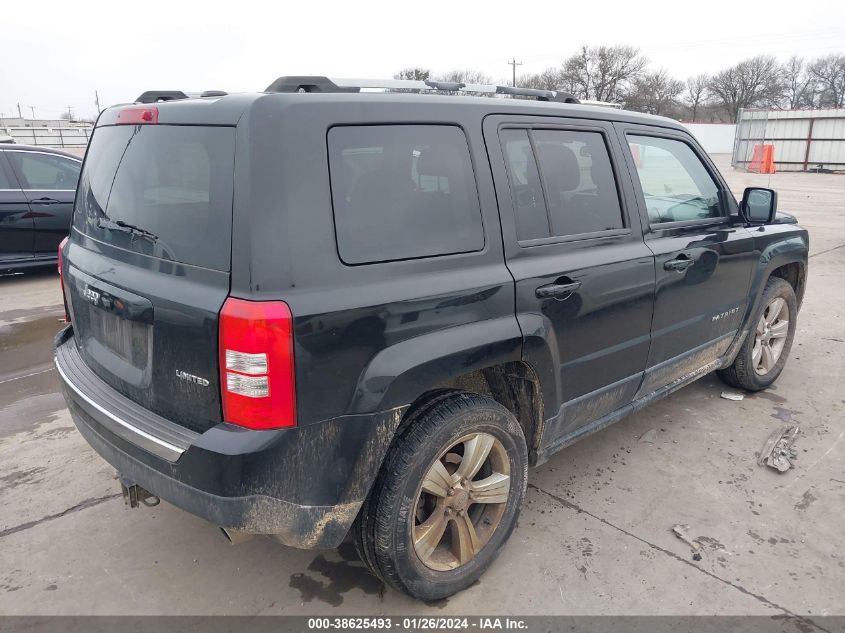 2013 JEEP PATRIOT LIMITED - 1C4NJPCB9DD171997