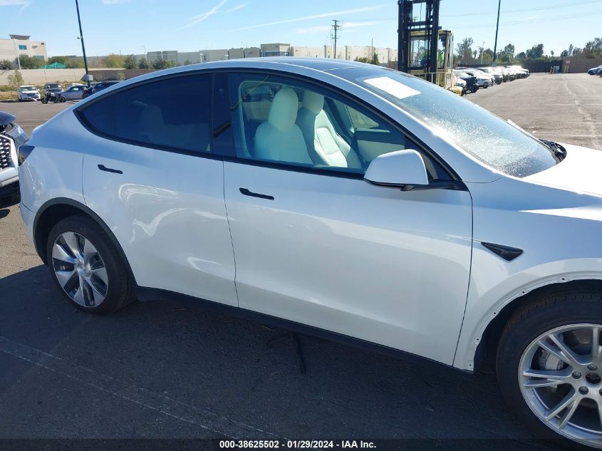 2021 TESLA MODEL Y LONG RANGE DUAL MOTOR ALL-WHEEL DRIVE - 5YJYGDEE7MF096470