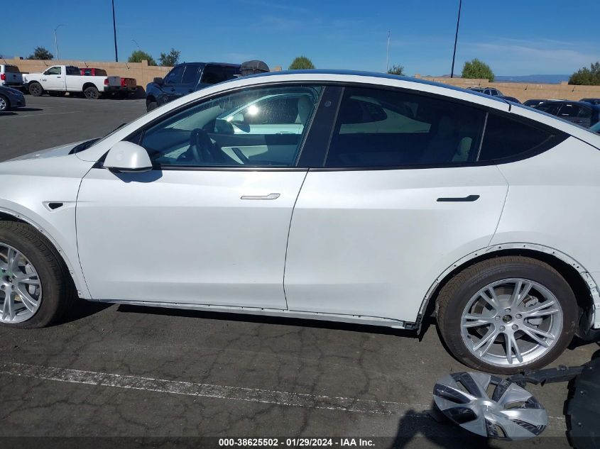 2021 TESLA MODEL Y LONG RANGE DUAL MOTOR ALL-WHEEL DRIVE - 5YJYGDEE7MF096470