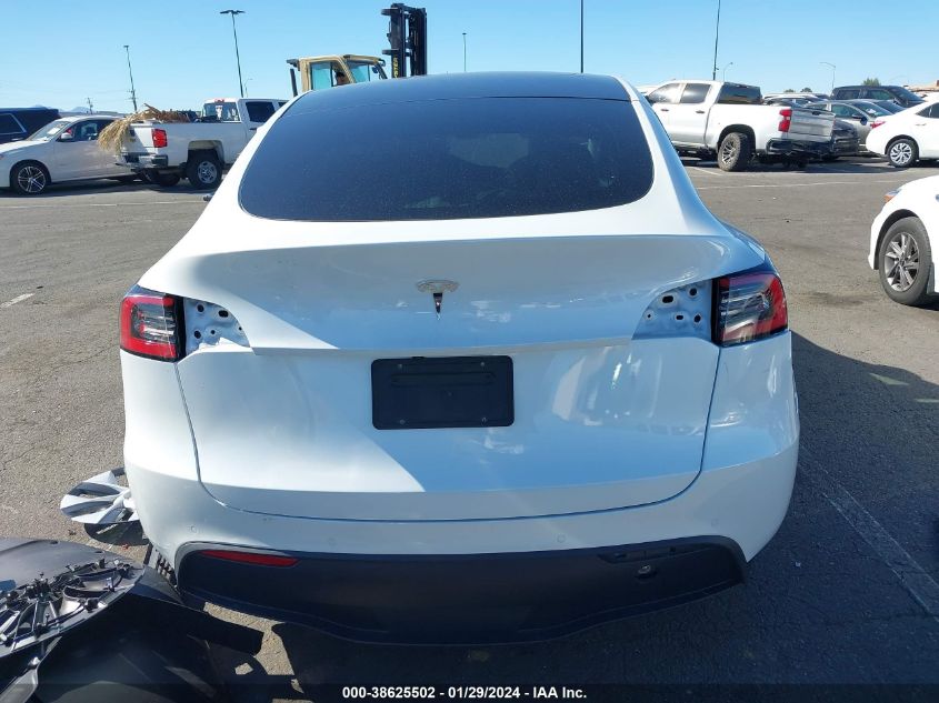 2021 TESLA MODEL Y LONG RANGE DUAL MOTOR ALL-WHEEL DRIVE - 5YJYGDEE7MF096470