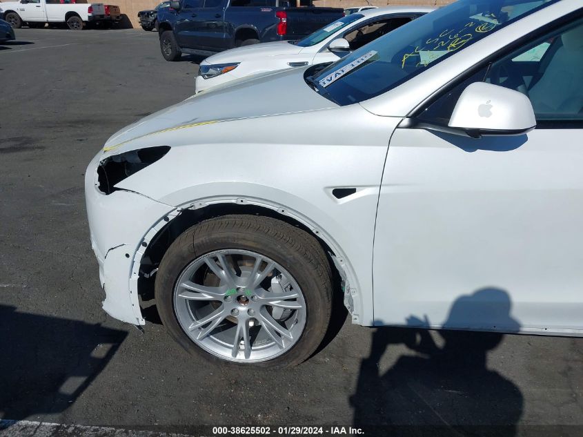 2021 TESLA MODEL Y LONG RANGE DUAL MOTOR ALL-WHEEL DRIVE - 5YJYGDEE7MF096470