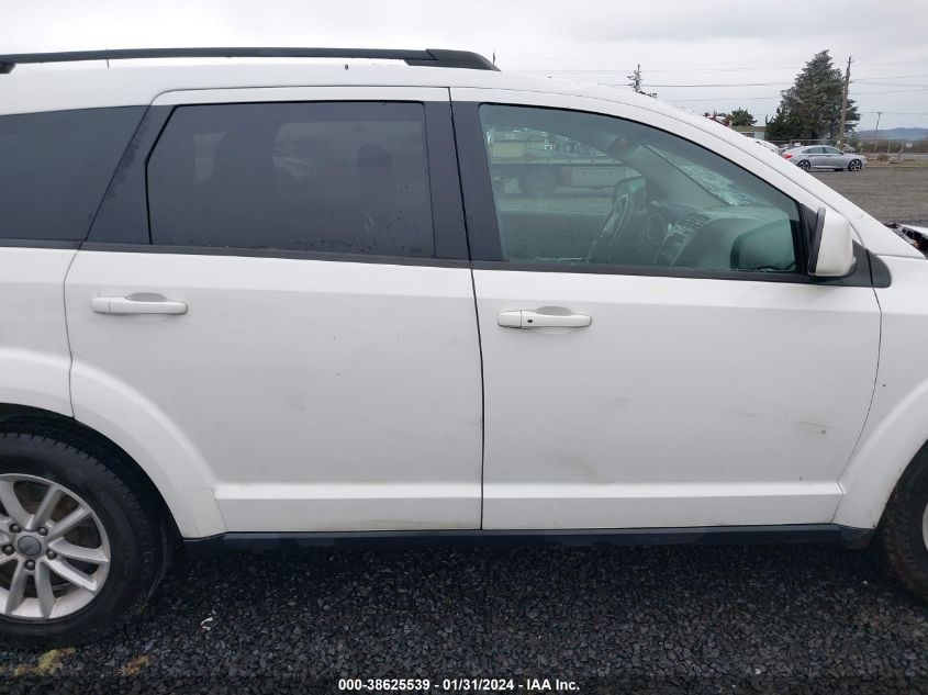 2016 DODGE JOURNEY SXT - 3C4PDCBB8GT156853