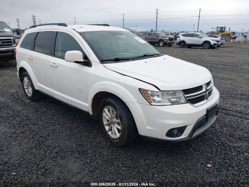 2016 DODGE JOURNEY SXT - 3C4PDCBB8GT156853