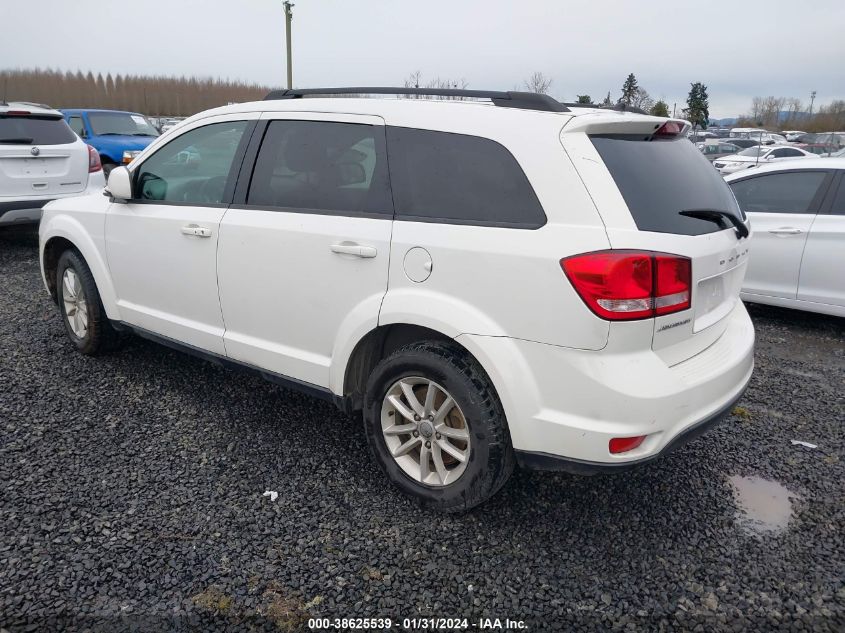 2016 DODGE JOURNEY SXT - 3C4PDCBB8GT156853