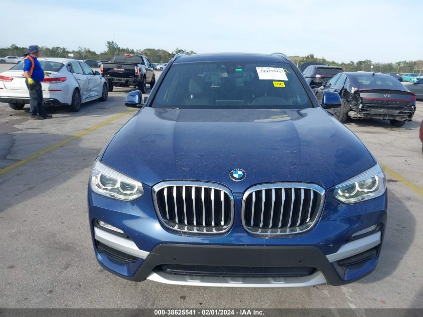 2019 BMW X3 SDRIVE30I - 5UXTR7C59KLR49033