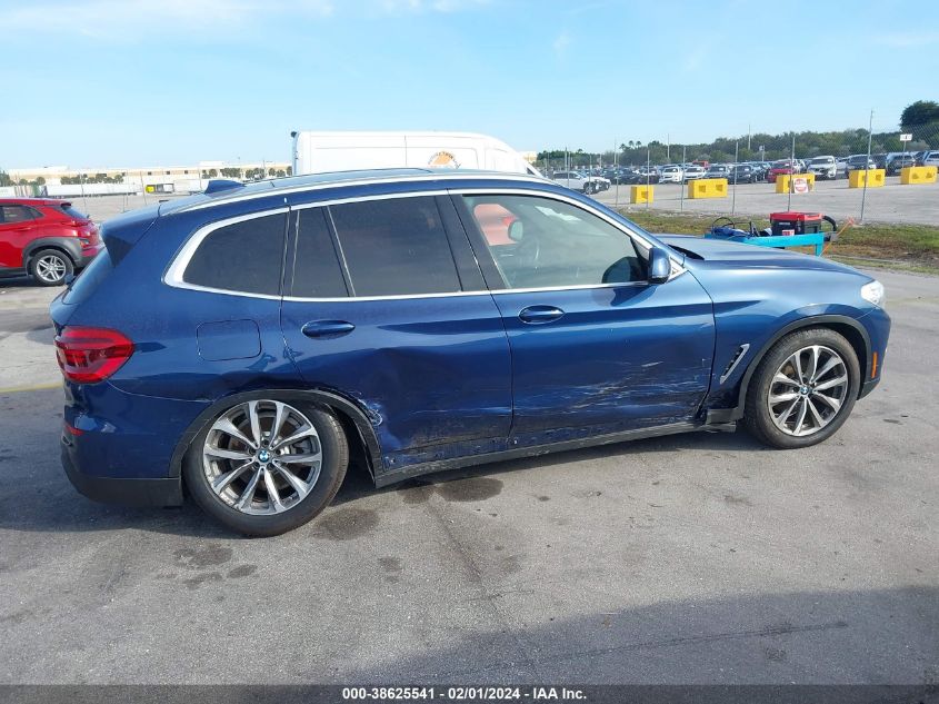 2019 BMW X3 SDRIVE30I - 5UXTR7C59KLR49033