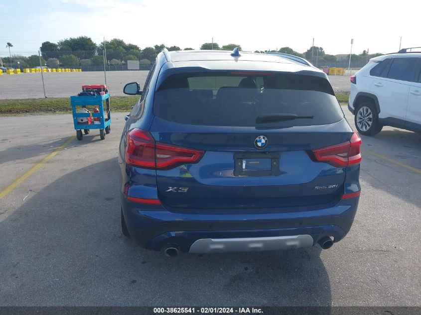 2019 BMW X3 SDRIVE30I - 5UXTR7C59KLR49033