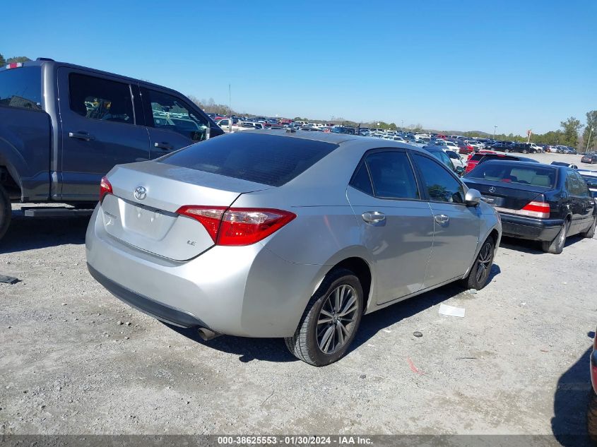 2019 TOYOTA COROLLA L/LE/XLE/SE/XSE - 2T1BURHE7KC179714