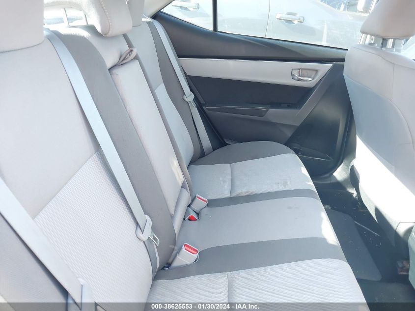 2019 TOYOTA COROLLA L/LE/XLE/SE/XSE - 2T1BURHE7KC179714