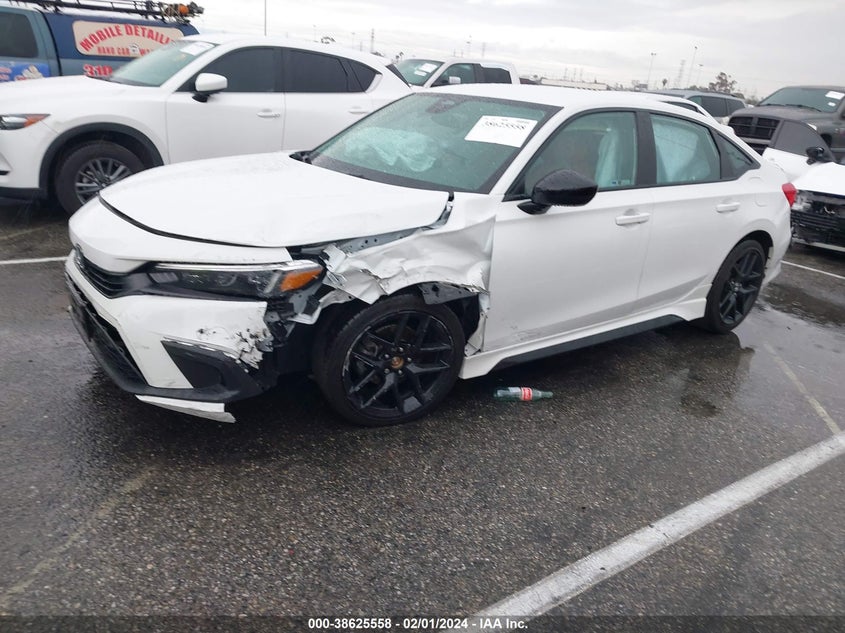 VIN 2HGFE2F57PH501873 2023 HONDA CIVIC SPORT