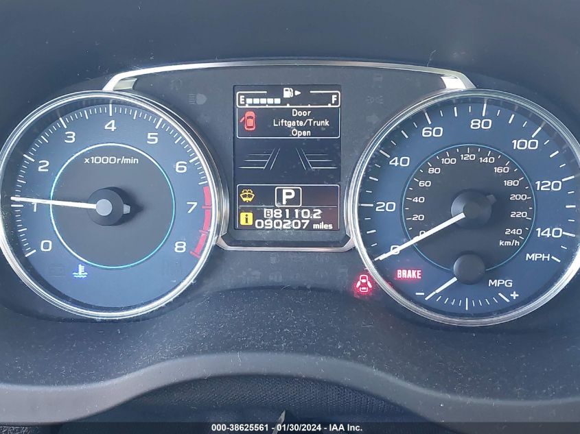 2016 SUBARU CROSSTREK 2.0I PREMIUM - JF2GPADC6GH341808