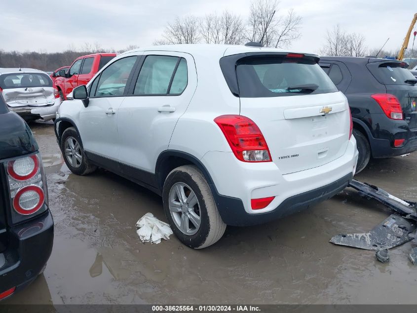 2017 CHEVROLET TRAX LS - KL7CJNSB5HB208278