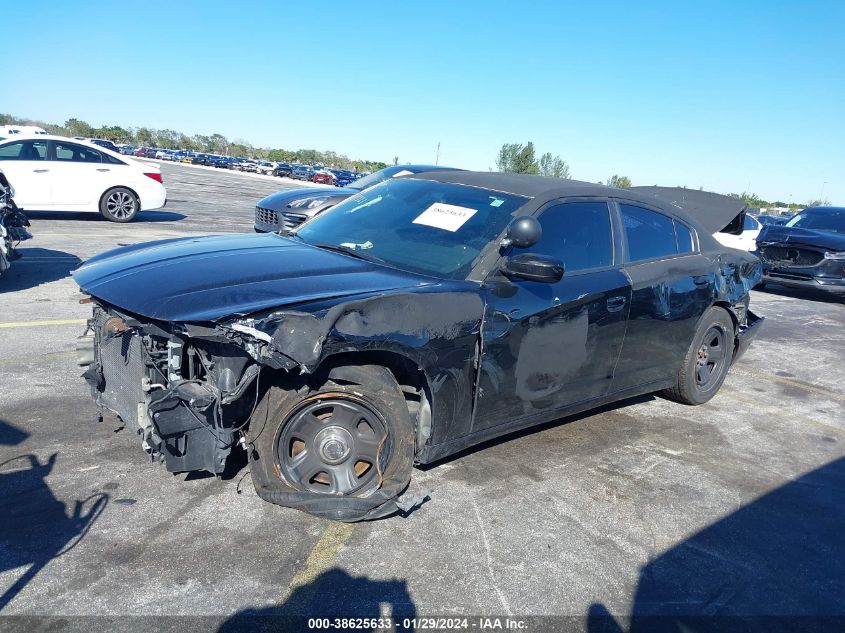 2017 DODGE CHARGER POLICE RWD - 2C3CDXAT1HH569650