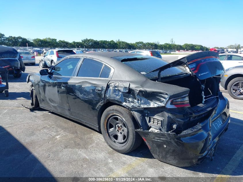 2017 DODGE CHARGER POLICE RWD - 2C3CDXAT1HH569650