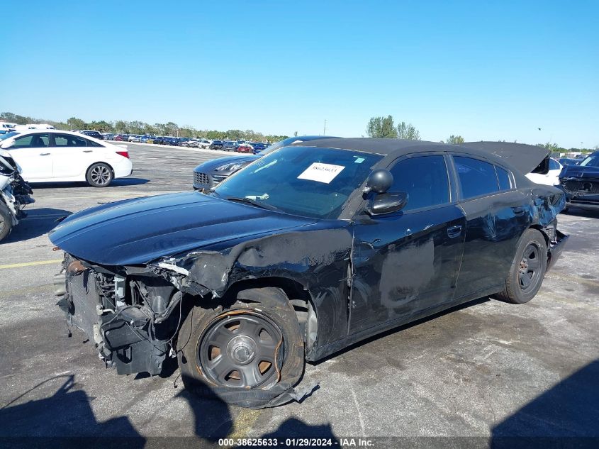 2017 DODGE CHARGER POLICE RWD - 2C3CDXAT1HH569650