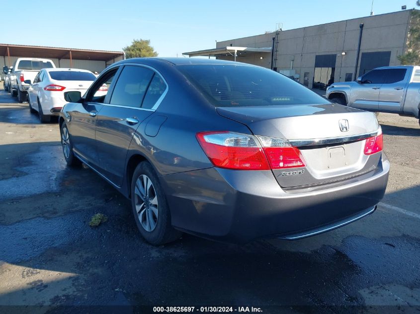 2013 HONDA ACCORD LX - 1HGCR2F39DA172979